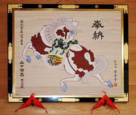 奉納絵馬｜絵馬・天神様・復元・複製・製作工房 絵馬洞