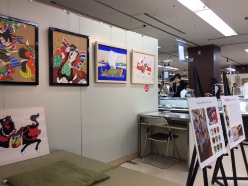 横浜高島屋８階「現代の職人たち展7/12-17」にて実演展示！